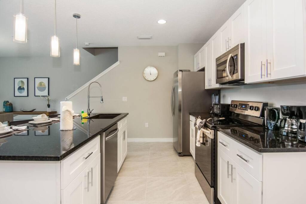 Beautiful Four Bedrooms Townhouse With Splash Pool At Le Reve Resort Kissimmee Eksteriør bilde