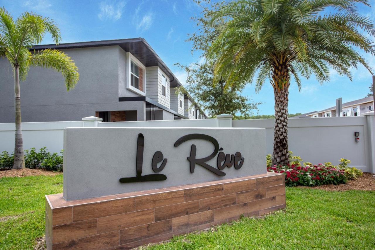 Beautiful Four Bedrooms Townhouse With Splash Pool At Le Reve Resort Kissimmee Eksteriør bilde